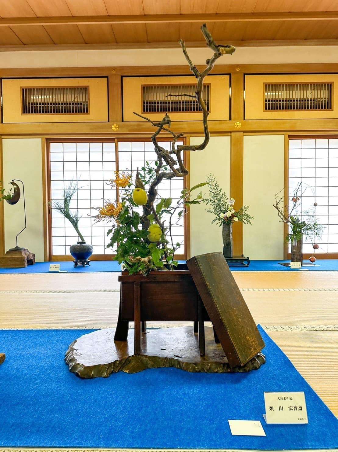 奈良県華道展覧会・西大寺
